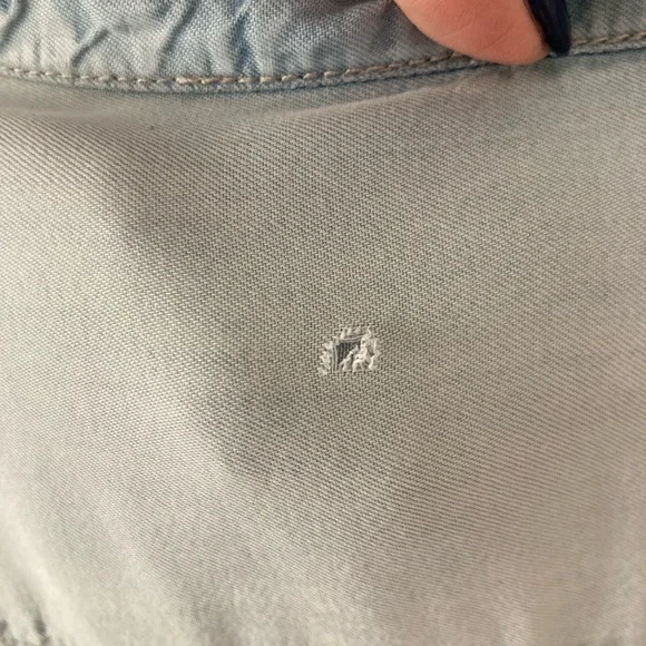 Light Blue Button Up Shirt - Picture 4 of 4